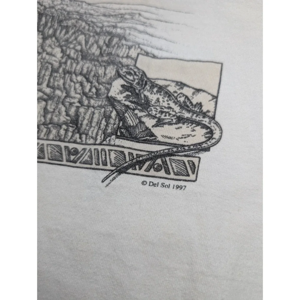 Vintage 1997 Bryce‎ Canyon National Park Childrens Kids T Shirt Med 10-12 USA